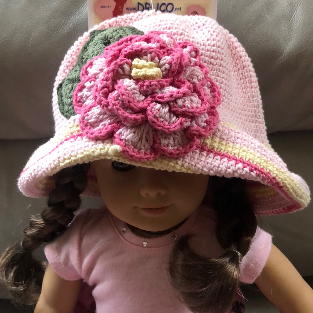 Toddler girl crochet hat Drugo designer